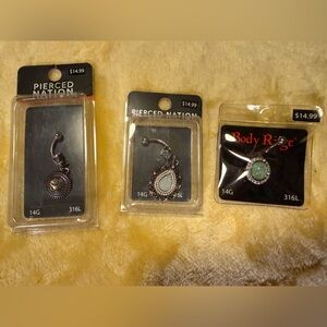 New Bellybutton Rings